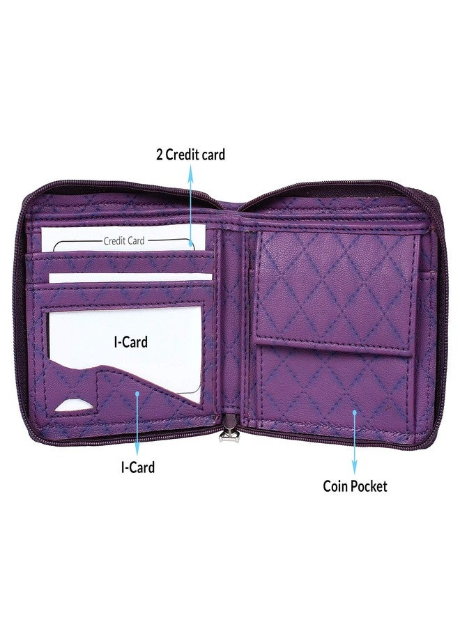 Creature Purple Women's Wallet (ZWL-018) - Image 4